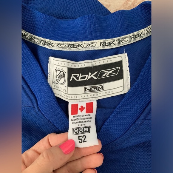 Vintage RBK CCM TORONTO MAPLE LEAFS Mens Hockey NHL Jersey #3 Phaneuf Size XL - Picture 14 of 16